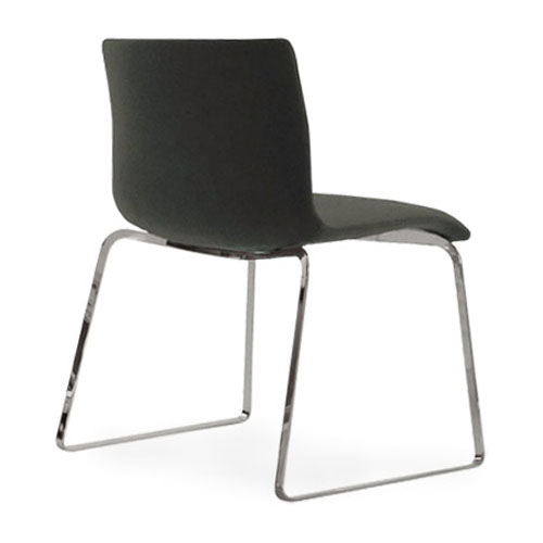 B&B Italia Otto Fully Upholstered Flat Steel Chair
