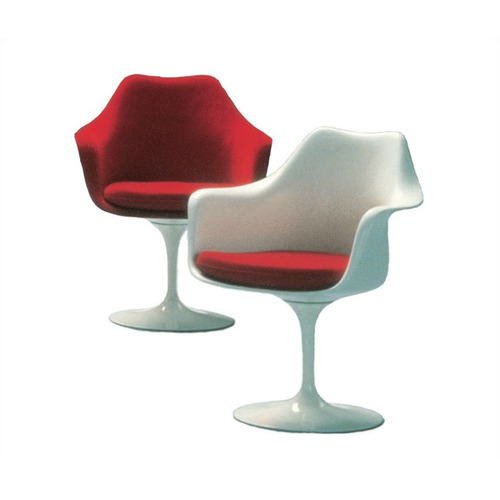 Knoll Saarinen Upholstered Tulip Arm Chair