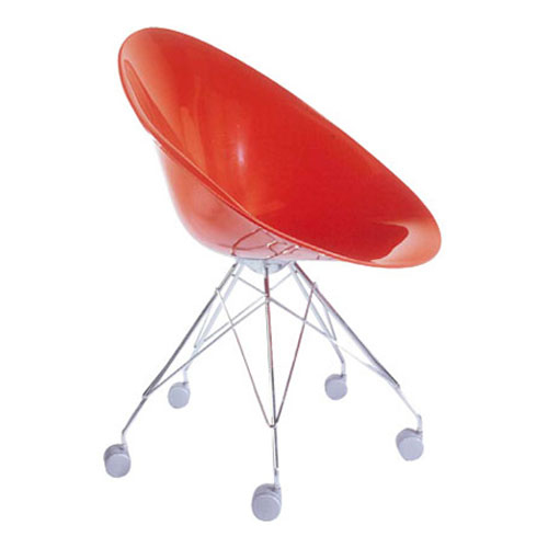 Kartell Eros Chair with Castors