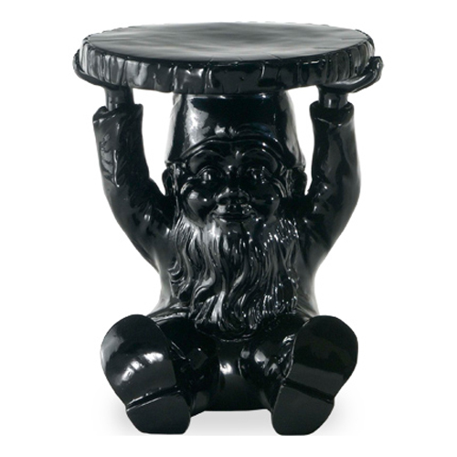 Kartell Gnomes Black Limited Edition Stool
