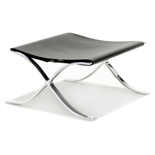 Knoll Barcelona Stool With Cowhide