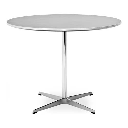 Fritz Hansen Large Pedestal Base Circular Top Table