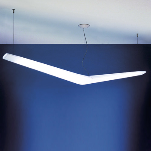 Artemide Mouette Asymmetrical Suspension Light