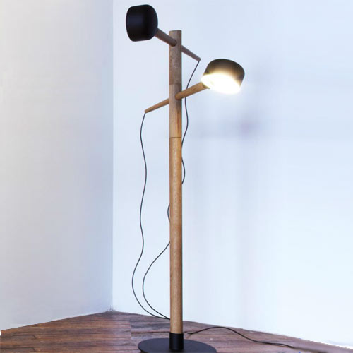 Castor Design  New Deadstock Floor Lamp